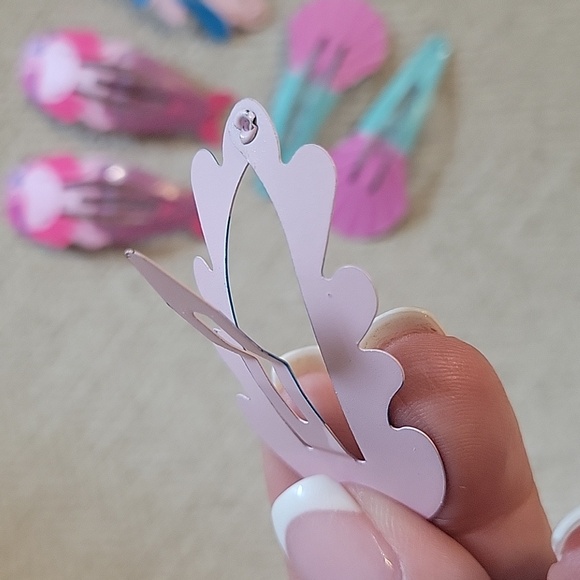 Mermaid Hair Clips Set - Picture 4 of 6